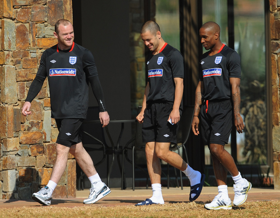 Rooney, Joe Cole and Defoe